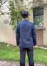杉杉官方旗艦店男裝翻領(lǐng)夾克男2026春秋新款商務(wù)休閑行政夾克男士外套 39藏青 凈版（簡(jiǎn)約大氣） L (175) 135-155斤 曬單實(shí)拍圖