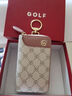 高爾夫（GOLF）鑰匙包女時(shí)尚印花鎖匙包多功能拉鏈零錢(qián)包汽車(chē)鑰匙扣禮盒裝 曬單實(shí)拍圖