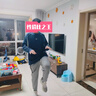 LOMBT美式戶外運動速干T恤男夏季休閑寬松防曬長袖上衣LY26黯夜藍2XL 曬單實拍圖
