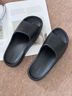 樸西夏季新款6.0cm厚底增高涼拖鞋女款外穿時(shí)尚百搭沙灘一字拖鞋戶(hù)外 黑色 【選它不出錯】 35 曬單實(shí)拍圖