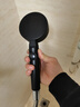 海立【德國】增壓花灑噴頭浴室洗澡淋浴頭高加壓蓮蓬頭黑色單頭ZH241 曬單實(shí)拍圖