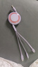 倍思數據線(xiàn)三合一 充電線(xiàn)6A伸縮一拖三66W快充電器線(xiàn)適用蘋(píng)果手機榮耀三星Type-C/華為小米手機充電線(xiàn) 紫色丨以一敵三丨3.5A升級零卡頓 曬單實(shí)拍圖