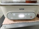 嘉泊仕（CAPOSI）德國【旗艦新品】玻璃電蒸鍋 燉蒸煮一體多功能鍋 分體式可拆洗 0涂層汽鍋 家用3-4 5-6個(gè)人大容量 曬單實(shí)拍圖