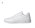 adidas COURTBEAT休閑舒適低幫籃球風(fēng)板鞋男女阿迪達斯官方輕運動(dòng) 白色   42 曬單實(shí)拍圖