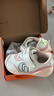 基諾浦（ginoble）嬰兒學(xué)步鞋8-18個(gè)月25年春男女寶寶軟底步前鞋GB2392亮白/粉色 曬單實(shí)拍圖