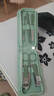 Jidaocook指甲刀套裝  指甲剪工具包全套修腳刀修甲工具不銹鋼挖耳勺指甲鉗 8件套裝7件+1拉鏈包高品質(zhì) 曬單實(shí)拍圖