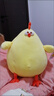 名創(chuàng  )優(yōu)品（MINISO）dundun雞公仔墩墩雞毛絨玩偶玩具娃娃抱枕靠枕生日禮物女 大號 曬單實(shí)拍圖