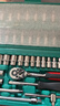 綠林（GREENER）47件套筒扳手汽修工具套裝棘輪摩托修車(chē)公路工具箱快速扭力螺絲刀 曬單實(shí)拍圖