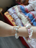 kt貓愛(ài)心鈴鐺diy手鏈女手工串珠閨蜜手環(huán)送女友禮物學(xué)生 1個(gè)裝【kt貓愛(ài)心鈴鐺手鏈】 曬單實(shí)拍圖