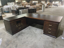 軒仕居新中式老板桌實(shí)木大班臺烏金木董事長(cháng)總裁辦公桌辦公家具經(jīng)理桌子 曬單實(shí)拍圖