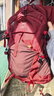 杉木山裝戶(hù)外登山包女龍卷風(fēng)背包男輕便雙肩30L徒步旅行懸浮背負 酒紅色 曬單實(shí)拍圖