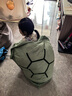 愛(ài)尚熊烏龜殼玩偶可穿抱枕娃娃毛絨玩具超大號龜蜜新年生日禮物送女生 曬單實(shí)拍圖