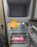 志高（CHIGO）雙門(mén)冰箱家用小型一級能效辦公室出租房宿舍用雙開(kāi)門(mén)中型二門(mén)電冰箱節能省電 一級能效-擱架款102L【冷凍一層 冷藏三層】 曬單實(shí)拍圖