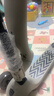 貝易BEIESTATE至尊滑板車(chē)二合一 1-3-6歲兒童滑板車(chē)可疊可拆卸生日禮物 云母灰 曬單實(shí)拍圖