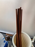王麻子高檔花梨木筷家用實(shí)木抗菌防霉高級筷子木質(zhì)食品級無(wú)漆無(wú)蠟 10雙 曬單實(shí)拍圖