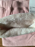 優(yōu)衣庫童裝女童仿羊羔絨休閑寬腿褲闊腿褲加絨褲子478169 10 水粉色 160 曬單實(shí)拍圖
