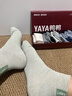 鴨鴨【100%純棉】襪子男春夏10A抗菌防臭襪耐磨吸汗中筒運動(dòng)休閑男襪 曬單實(shí)拍圖