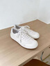 回力女鞋小白鞋女2026春季新款芭蕾德訓鞋軟底休閑百搭板鞋圓頭泡芙鞋 米白色【蕾絲雙鞋帶】 37 曬單實(shí)拍圖