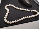 黛米S925銀無(wú)核圓珠8.3-9.3mm45cm淡水珍珠項鏈生日禮物送老婆媽媽 曬單實(shí)拍圖