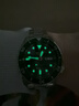 精工（SEIKO）5號系列男士日韓表綠水鬼100米防水機械腕表 生日禮物 SRPD63K1 曬單實(shí)拍圖
