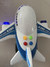 索迪兒童飛機玩具早教益智寶寶故事聲光慣性滑行男女孩新年生日禮物 曬單實(shí)拍圖