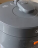 美的（Midea）【國家補貼】0涂層精鋼厚釜電壓力鍋5L雙膽全自動(dòng)智能預約家用煲湯煮飯煲MY-C5856G高壓鍋4-6人 曬單實(shí)拍圖