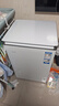 海爾（Haier）100L單溫冰柜小型家用小冰柜減霜一級能效冷藏冷凍轉換深冷冷柜小冰箱BC/BD-100GHW9D國家補貼 曬單實(shí)拍圖