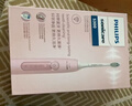 飛利浦（PHILIPS）聲波電動(dòng)牙刷鉆石3系 生日禮物 情侶送男生/女友 微泡水流 HX5171/04淡粉色 曬單實(shí)拍圖