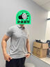 雷薩狼冰絲POLO衫定制工作服印logo企業(yè)科技公司團體員工裝速干短袖T恤 【錦綸無(wú)痕冰絲】淺灰色 L 曬單實(shí)拍圖