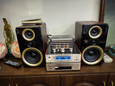山水（SANSUI） M2膽機CD/DVD組合桌面發(fā)燒藍牙音響電子管功放HIFI高品質(zhì)無(wú)損木質(zhì)落地家用家庭影院客廳電視音箱 【熱賣(mài)】M2升級款音響真三分頻真四只膽管 曬單實(shí)拍圖