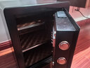 虎牌保險柜家用小型床頭保險箱辦公財務(wù)專(zhuān)用 密碼指紋WIFI遠程全鋼防盜可入墻固定入衣柜保管箱 45cm高 黑色（三層）【超值推薦】 密碼款(密碼+鑰匙) 曬單實(shí)拍圖
