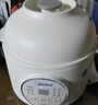 美的電燉鍋陶瓷燉盅隔水燉煲湯燉湯一體電砂鍋電煮鍋家用小型1-2人輔食鍋煮粥燕窩燉蒸煮多功能全自動(dòng) 1L 帶蒸籠 白瓷隔水 鮮潤營(yíng)養 防燙輕音 上蒸下燉 6大菜單 曬單實(shí)拍圖