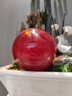 寶拉布菲紅水晶擺件原石裝飾輕奢高檔水晶球擺件招財鎮宅辦公室開(kāi)業(yè)禮品 直徑8cm【送底座】 曬單實(shí)拍圖