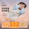 威爾貝魯（WELLBER）恒溫睡袋嬰幼兒1-3歲薄款春秋竹棉睡衣兒童寶寶防踢被子 綺夢(mèng)3XL 曬單實(shí)拍圖