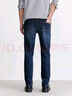 杰克·瓊斯（JACK&JONES） 男裝春新款潮流百搭個(gè)性刮痕直筒彈力舒適休閑牛仔褲子226132127 曬單實(shí)拍圖