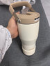 膳魔師保溫杯大容量吸管杯高顏值女士水杯便攜提手杯子生日禮物TSKP 奶油杏仁 860ml 曬單實(shí)拍圖