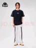 卡帕（Kappa）背靠背2026新夏季運動(dòng)短袖男純棉休閑t恤串標透氣上衣 K0F32TD03D 曬單實(shí)拍圖