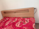 源氏木語(yǔ)精選實(shí)木床現代簡(jiǎn)約橡木儲物箱體床北歐臥室家具雙人床 【1】橡木原木色離地款床1.5*2m(不含墊) 曬單實(shí)拍圖