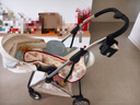 酷貝樂(lè )（coballe）嬰兒車(chē)0-3歲用折疊可坐可躺減震遛娃神器輕便溜娃新生兒寶寶推車(chē) 極光白(輕巧便攜+全罩遮陽(yáng)) 曬單實(shí)拍圖