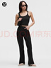 lululemon丨EasyFive 女士五袋款高腰微喇褲 LW5IW5A 黑色 27 曬單實(shí)拍圖