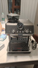 德龍（Delonghi）咖啡機 家用半自動(dòng)咖啡機 冷萃版銀騎士現磨意式研磨一體機 可視壓力手動(dòng)打奶泡EC9255.BK黑色禮物 曬單實(shí)拍圖