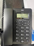 得力（deli）電話(huà)機座機 固定電話(huà) 辦公家用  免提通話(huà) 大字按鍵 來(lái)電顯示  33490黑 曬單實(shí)拍圖
