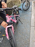 鳳凰（Phoenix）青少年兒童自行車(chē)7速禧瑪諾學(xué)生山地車(chē)鋁架星空 22英寸粉色一體輪 曬單實(shí)拍圖
