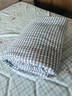 紅豆A類(lèi)抗菌新疆棉花被子空調被夏涼被春秋棉四季被芯1.5*2米4斤藍 曬單實(shí)拍圖