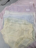 都市麗人6條冰絲內褲女【涼感速干】10A抑菌純棉加長(cháng)底襠裸感無(wú)痕面膜褲 曬單實(shí)拍圖
