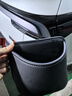 3車(chē)載垃圾桶汽車(chē)內用雨傘收納袋前排便攜可掛式車(chē)上專(zhuān)用收納盒 尊貴黑2個(gè)裝 曬單實(shí)拍圖