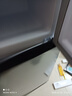 愛(ài)妻（AICHEN）小冰箱迷你小型家用冷藏冷凍兩用宿舍出租房用雙門(mén)辦公室電冰箱節能省電 【一級能效】104L銀色【三天約一度電】 曬單實(shí)拍圖