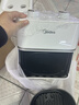 美的（Midea）空氣炸鍋 大容量可視化免翻面蒸汽嫩炸雙旋鈕控溫控時(shí)多功能無(wú)油煙智能電炸鍋大功率 【高顏值小白方】 4.5L 免翻面KZE45T87 曬單實(shí)拍圖