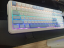 邁從（MCHOSE）K99 V3客制化機械鍵盤(pán)無(wú)線(xiàn)藍牙有線(xiàn)三模99鍵配列全鍵熱插拔電競游戲辦公筆記本ipad通用 K99 V2 晴空藍 風(fēng)信紫軸【三模+旋鈕】 曬單實(shí)拍圖