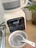 美的（Midea）新款破壁機家用小型迷你3-4人用 1.2L輕音多功能自動(dòng)預約免煮豆漿機 五谷雜糧輔食料理機 補貼 001 曬單實(shí)拍圖